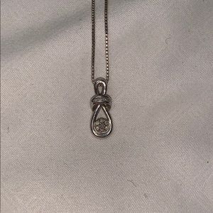 Beautiful silver necklace